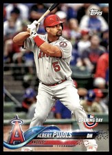 Albert Pujols 2018 Topps #140 Los Angeles Angels MLB READ FREE SHIP AutographDen