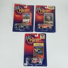 Dale Earnhardt 1/64 Diecast Cars and Card Lot Of 3 Hasbro 1997-98 Winners Circle