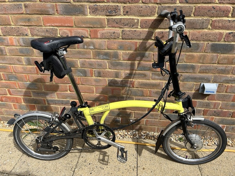 Brompton Folding Bike With Or Without Swytch kit see description 
