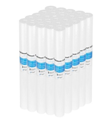 Sediment Melt Blown Water Filter 2.5x20'' Standard 1 Micron 25 Pack