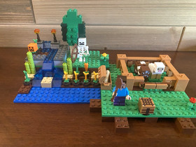LEGO Minecraft: The Farm 21114 Used Original Box, Booklet MISSING 1 Piece