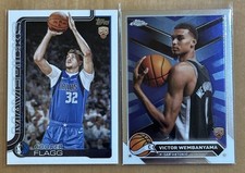 2023 Topps Chrome Victor Wembanyama Rookie 1 /201 Cooper Flagg 2025 RC Centered!
