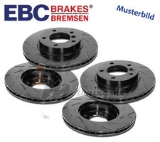 EBC Black Dash Bremsscheiben Satz vorne, hinten für Mercedes-Benz SLK R170 00 >>
