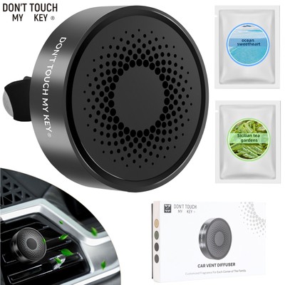 Outlet Aromatherapy Car Essential Oil Diffuser Clip Air Vent Freshener Jazz Gray
