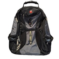 SwissGear ScanSmart Laptop Backpack Black Gray 19"