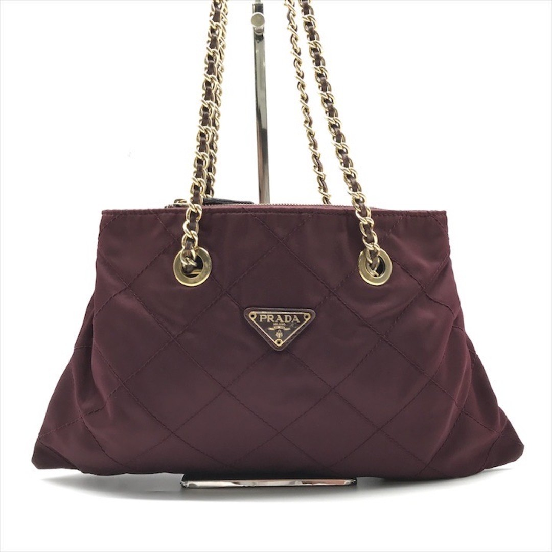 Good condition PRADA triangular logo tessuto nylo… - image 1