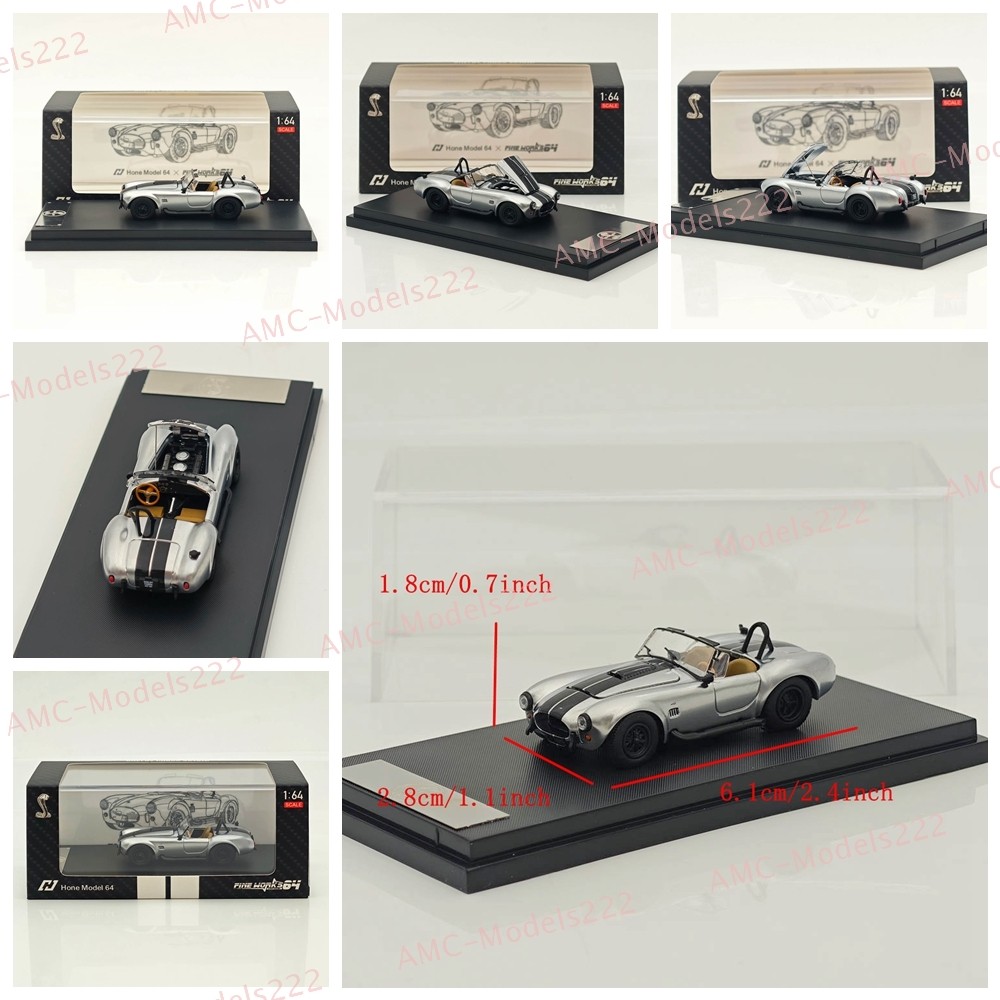 1/64 Fine Works SHELBY COBRA 427S/C Hone Model 64x Open Top