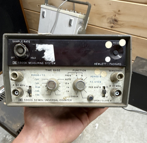 Hewlett-Packard HP 5302A Universal Counter Plug-In Module 50 MHz