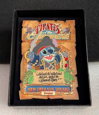 Disney DLR Featured Artist 2007 Pirates of the Caribbean Stitch Jumbo LE 500 Pin