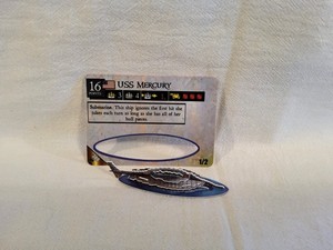 VINTAGE PIRATES CSG: MYSTERIOUS ISLANDS #300 USS MERCURY - AMERICAN SUBMARINE