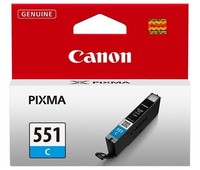 Canon Tintenpatrone CLI-551C 7Mlcy Druckerpatronen 6509B001 Tintenpatrone
