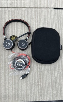 Jabra Evolve 40 UC Mono Wired Headset HSC017 with ENC010 USB-A Controller New