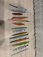 Fishing Lure Metal jig set of 14 CB Masamune Melon Kobo Tetsu jig etc.