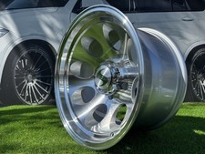 4X R17 Zoll 5X150 Off-Road Mirror Style Poliert Silber Räder : Passend Für 4X4