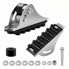 2 Pack Extension Ladder Replacement Feet Anti Skid Rubber Shoe Kit Aluminum