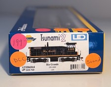 Athearn HO SW1000 Rio Grande #149 Tsunami2 DCC Sound LED NEW