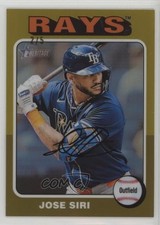 2024 Topps Heritage High Number Chrome Gold Border 2/5 Jose Siri #664 06bg