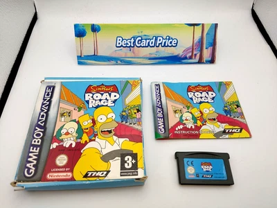 THE SIMPSONS ROAD RAGE Game Boy Advance GBA UKV CIB complet nintendo - Photo 1/2