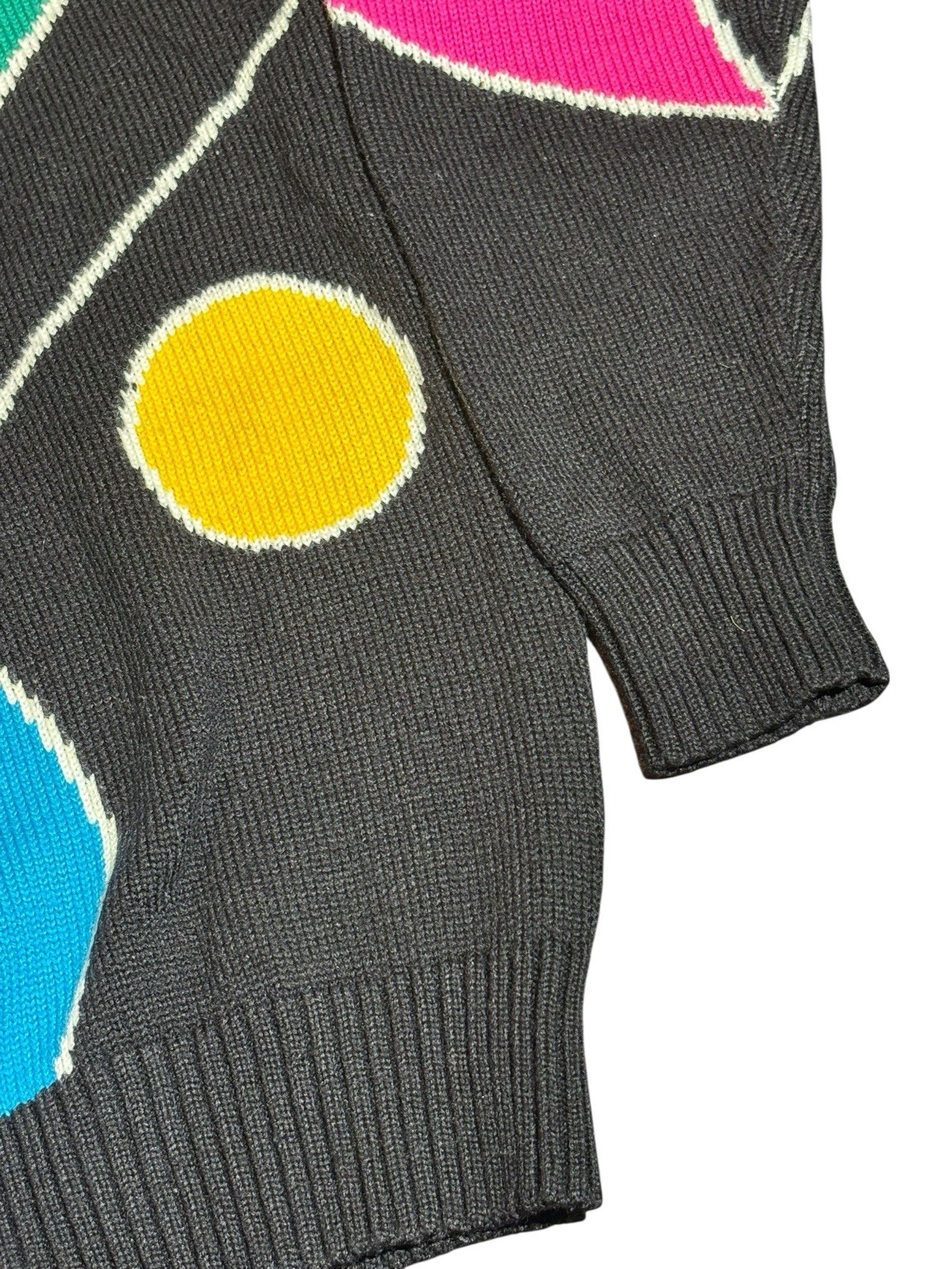 Vintage Tyrolia By Head Ski Sweater 80s 90s Women’s Medium Wool Blend Colorful