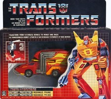 Transformers Protector Rodimus Prime  Vintage G1 1986  New  MISB  AFA IT