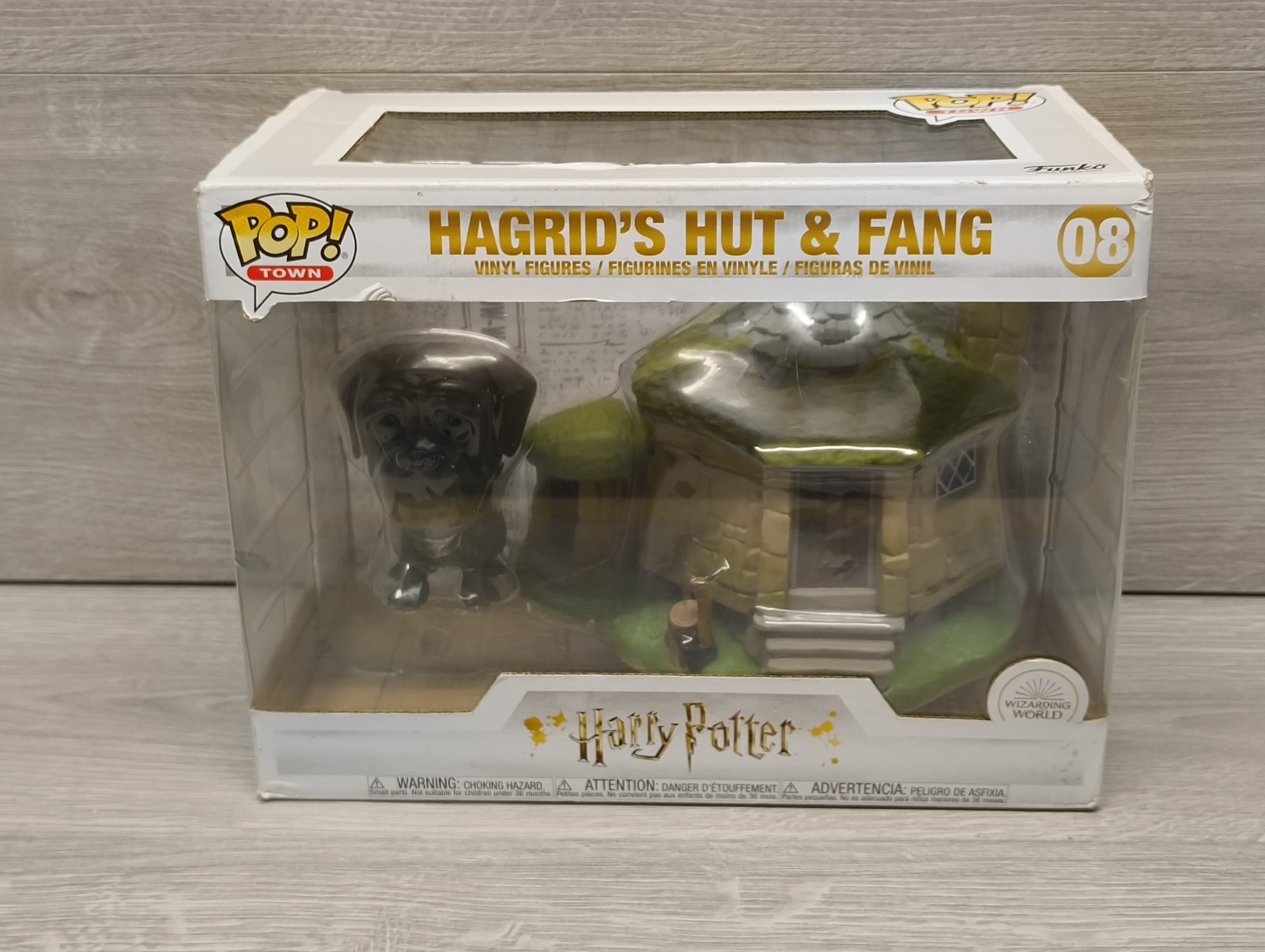 FUNKO POP HARRY POTTER 08 HAGRIDS HUT AND FANG VINYL FIGURE