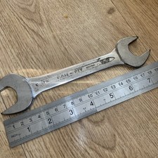 Whitworth Short Series Open Ended Spanner By Car Fit Germany 7/16 x 1/2 BSW