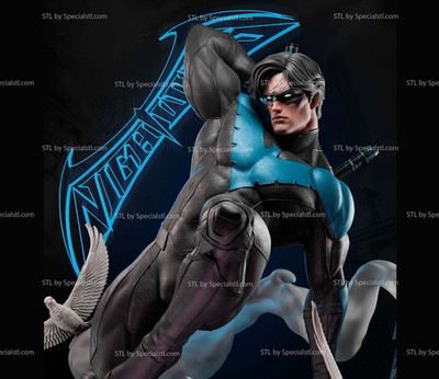 Nightwing model kit unassembled unpainted see Description