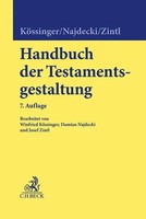 Handbuch Der Testamentsgestaltung | Heinrich Nieder (U. A.) | Deutsch | Buch
