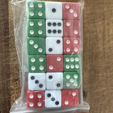 Engaging 18pc 16mm Multicolor Dice - Perfect for Parties  Educational Play