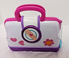 Disney Doc McStuffins Doctor Purple Sparkle Bag Medical Pretend Play Dr Kit 6 pc