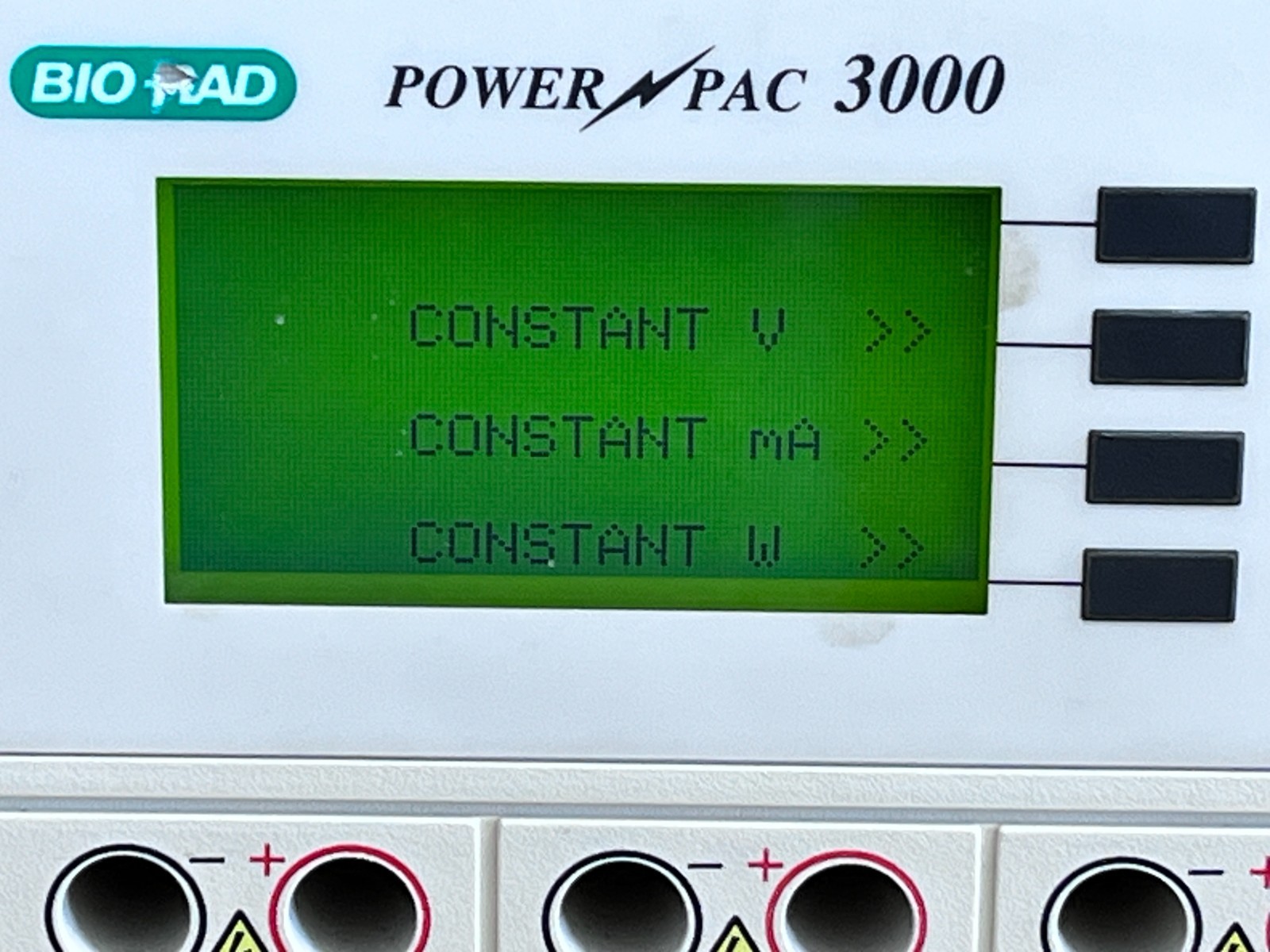 Bio-Rad PowerPac 3000 Electrophoresis Power Supply