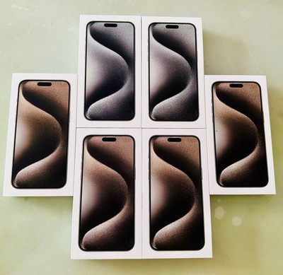 Apple iPhone 15 Pro Max - 256 GB - Natural Titanium (Unlocked) for