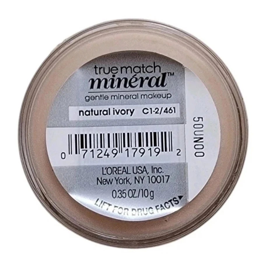 L'OREAL True Match Mineral Powder Foundation Natural Ivory C1-2/461 Loreal - Image 3 of 3