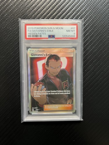 Giovanni's Exile graded PSA 8 for sale on eBay
