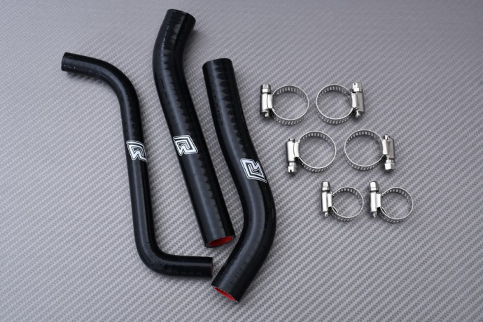 Tuyaux radiateur eau haute pression Honda TRX450R silicone noir