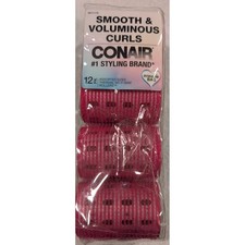 CONAIR 12 Piece Thermal Self Grip Rollers Assorted Sizes Smooth Voluminous Curls