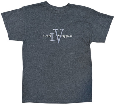 Vintage Las Vegas LV Women s Souvenir Shirt Embroidered Distressed Size Small