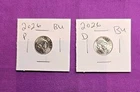 2026 P & D Emerging Liberty Dimes "BU"  In Coin Flips! **FREE SHIPPING**#wj521