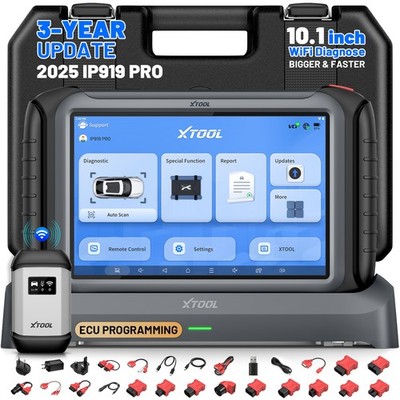 XTOOL IP919PRO Car Diagnostic Tool OBD2 Scanner 51+Function All System Endoscope