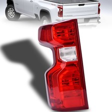 Nakuuly Tail Light Halogen for 19-24 Chevy Silverado 1500 2500HD 3500HD Left