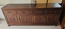 Large Wooden sidboard cupboard with draws