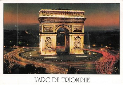 75 Paris L'arc de triomphe 5878 