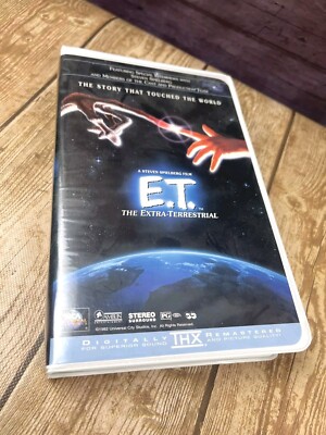 E.T. The Extra-Terrestrial VHS 1982  