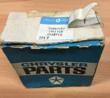 Rootes Group Starter Switch 75064981 NOS