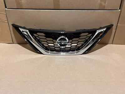 NEW for 2016-2019 NISSAN SENTRA Front Bumper Upper Grille Assembly & EMBLEM