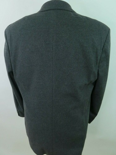 Hugo Boss Italian Cashmere Dark Gray Blazer Jacket Sport Coat 44 R EUC Germany - Picture 5 of 12