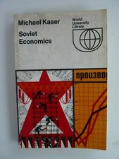 SOVIET ECONOMICS BY MICHAEL KASER - PAPERBACK 1970