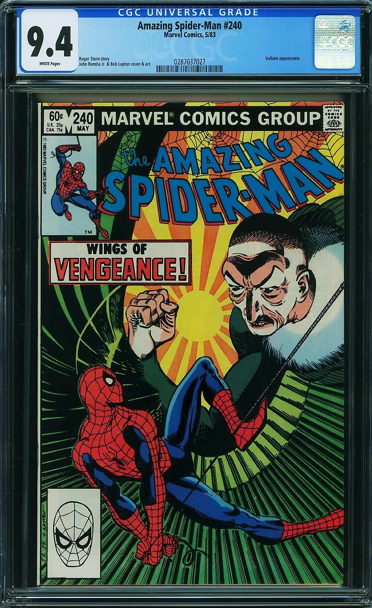 ジョン・ロミータ・Jr氏 直筆サイン Spider-Man CGC9.8 Stan Lee John Romita Sr Jr Waid SIGNED Amazing Spider-Man