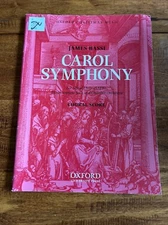 James Bassi Carol Symphony Piano Vocal Score Clean Unmarked Oxford