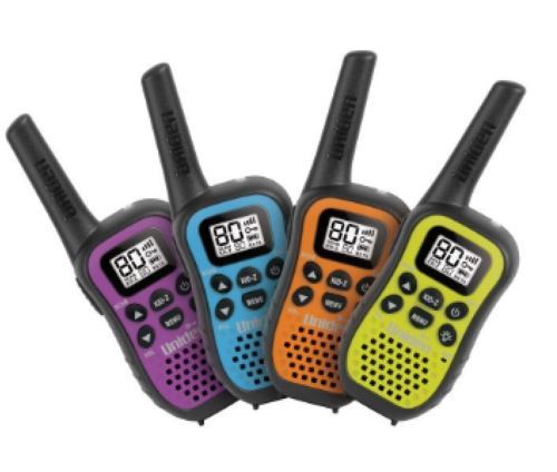 Uniden UH45-4 UHF Quad Colour Pack, Handheld 80Ch Radio Walkie Talkies & 4 Belts - Picture 1 of 1